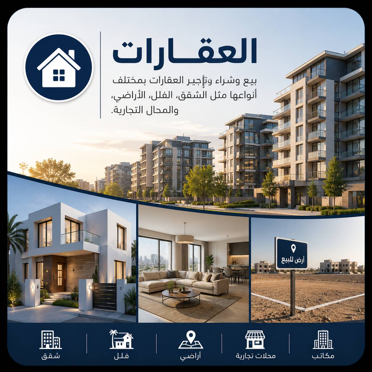 العقارات